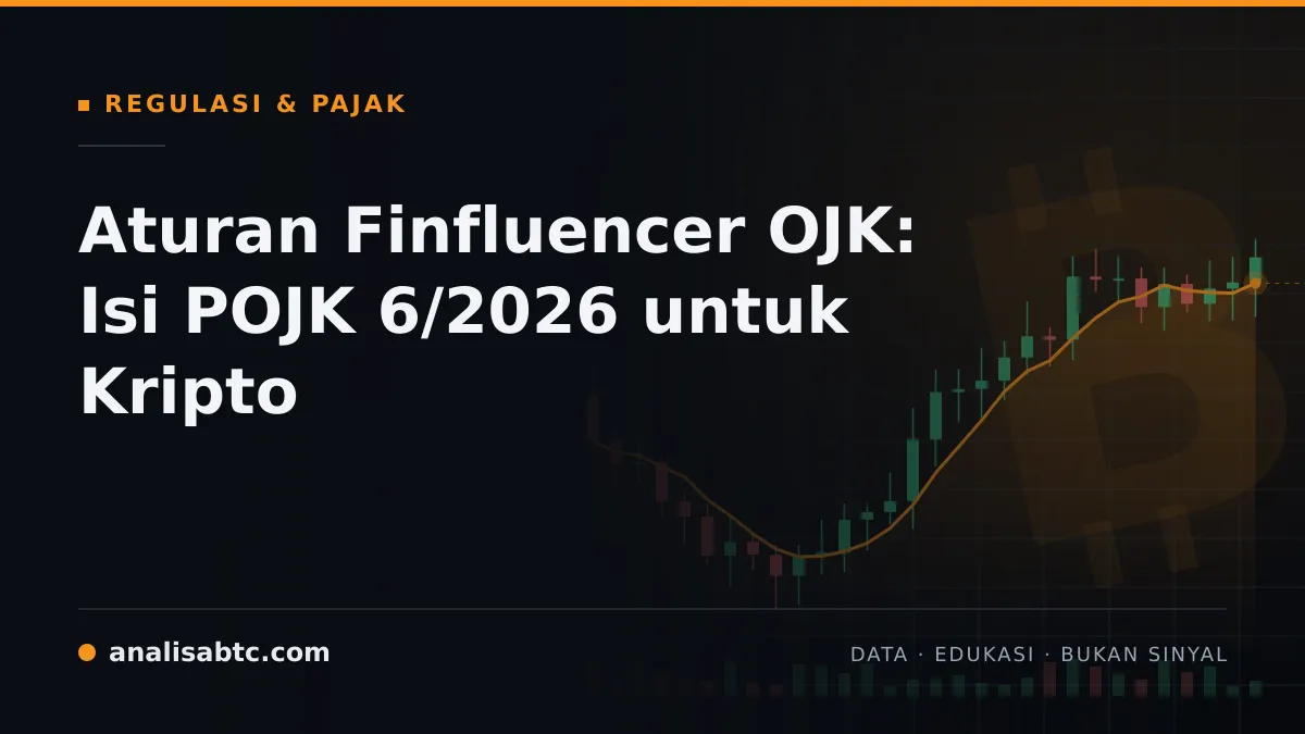Aturan Finfluencer OJK: Isi POJK 6/2026 untuk Kripto