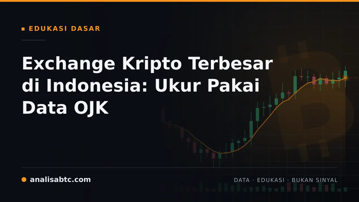 Exchange Kripto Terbesar di Indonesia: Ukur Pakai Data OJK