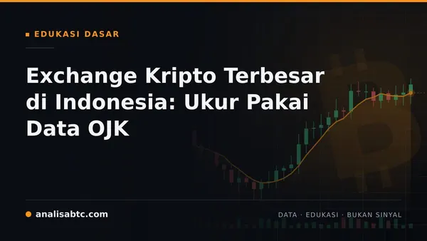 Exchange Kripto Terbesar di Indonesia: Ukur Pakai Data OJK