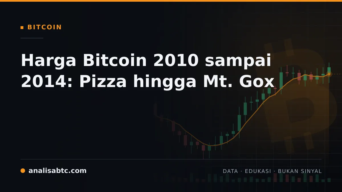 Harga Bitcoin 2010 sampai 2014: Pizza hingga Mt. Gox