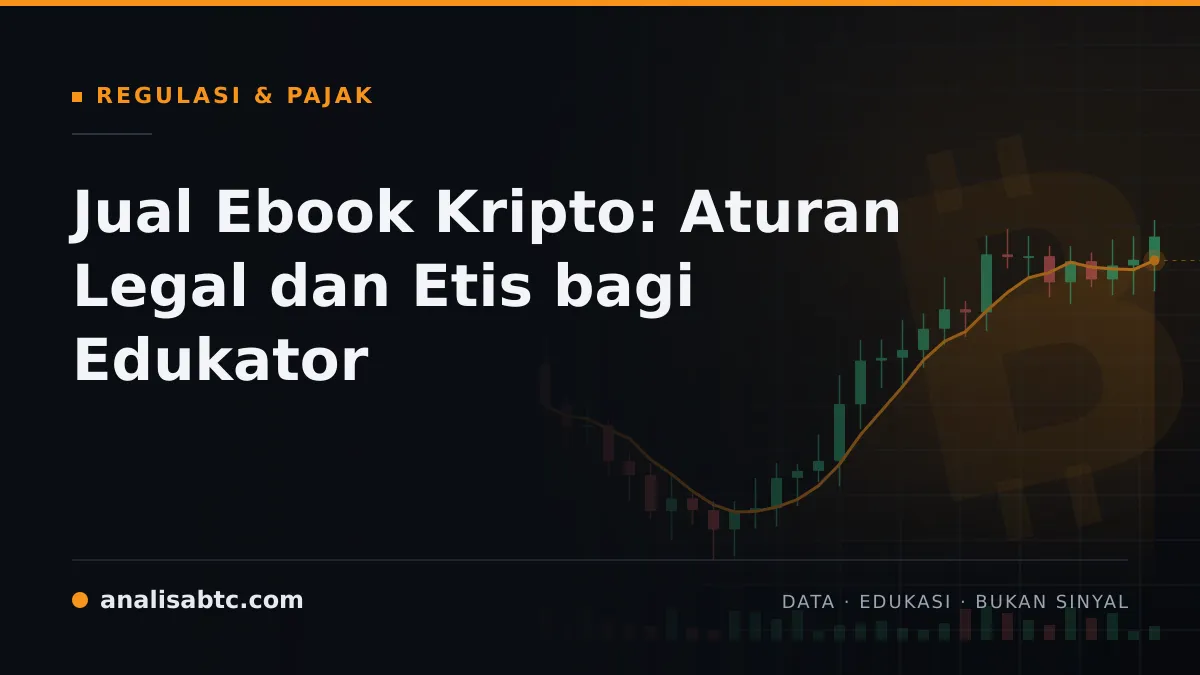Jual Ebook Kripto: Aturan Legal dan Etis bagi Edukator