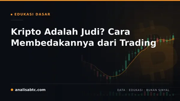 Kripto Adalah Judi? Cara Membedakannya dari Trading